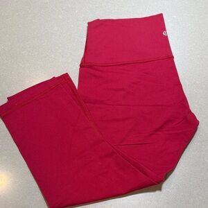 Lululemon Athletica Red Leggings